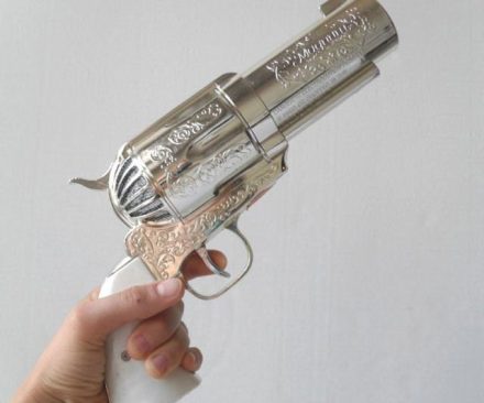 Pistola Magnum .357 secador de pelo