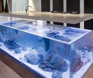 Mueble de cocina acuario