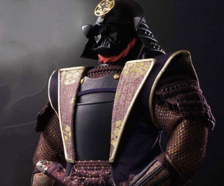 Muñeco samurai de Darth Vader