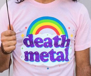 Camisa de arco iris de Death Metal