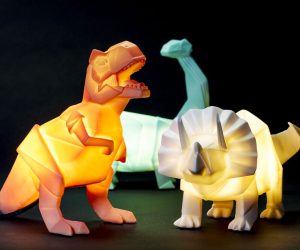 Lámparas de dinosaurios
