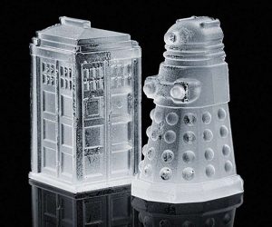 Moldes para cubitos de hielo de Doctor Who
