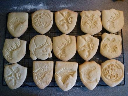 Cortadores de galletas de las Casas de Juego de Tronos