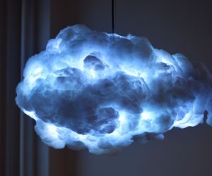 Lámpara de nube interactiva