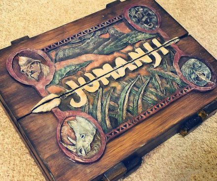 Réplica del juego de mesa de Jumanji