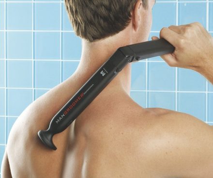 Máquina de afeitar DIY para la espalda