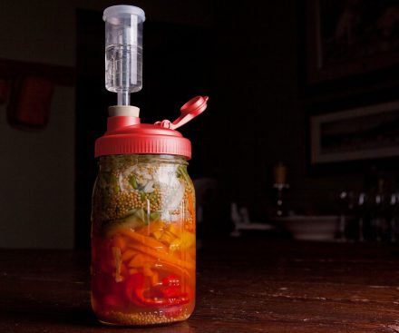 Kit de fermentación anaeróbica para tarros de conservas