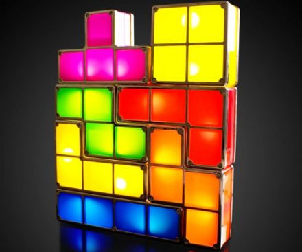 Luces de Tetris
