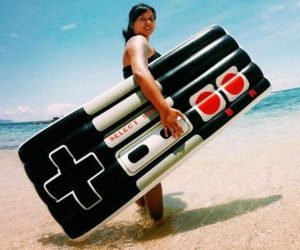 Flotador de mando de Nintendo para piscina