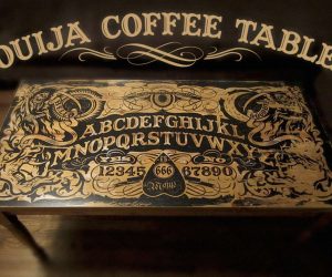 Mesa de café de tabla de Ouija