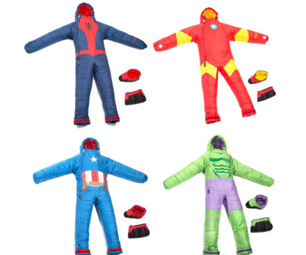 Sacos de dormir vestibles de superhéroes 2