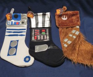 calcetines de Navidad de Star Wars