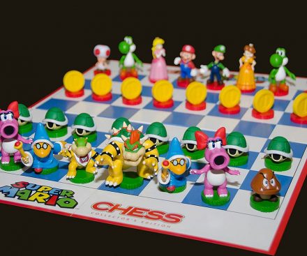 Tablero de ajedrez de Super Mario Bros
