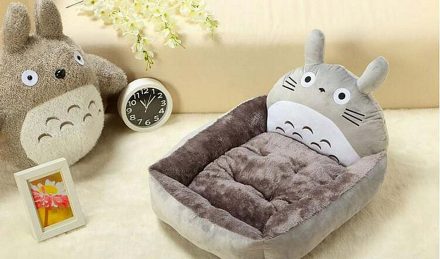 Cama de Totoro para animales domésticos