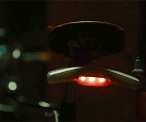 Luces intermitentes para bicicleta