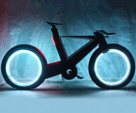 Cyclotron la bicicleta inteligente sin radios