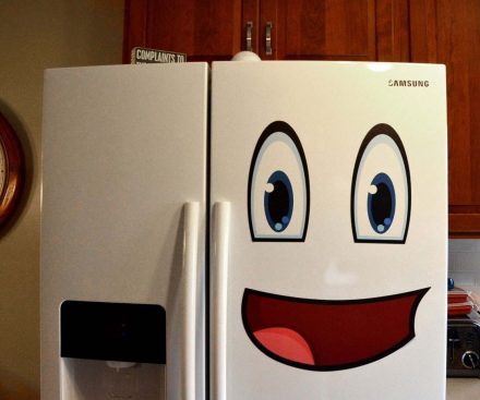 Imanes cara sonriente para frigorífico