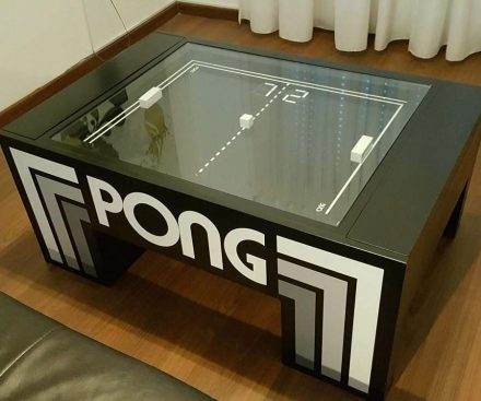 Mesa de café Pong de Atari