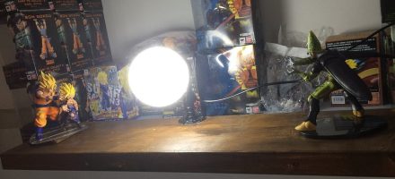 Goku vs. Freezer - Lámparas Bola del Dragón