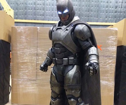 Traje Blindado Impreso en 3D de Batman
