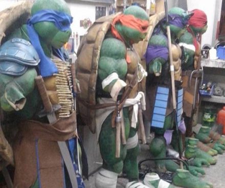 Disfraces de las tortugas mutantes ninja