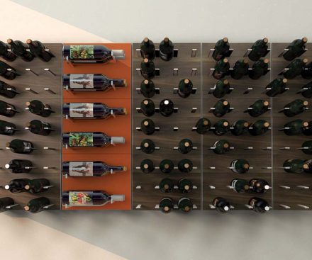 Botellero modular para vino