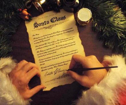 Carta personalizada de Santa