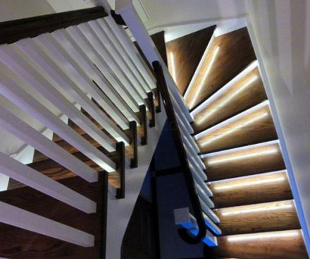 Kit de iluminación de escaleras con detección de movimiento