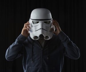 Cascos electrónicos de Stormtrooper con cambio de voz