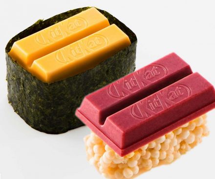 Barras de sushi Kit Kat