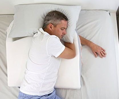 Almohada en cuña para sueño lateral