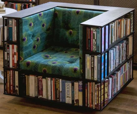 Butaca mueble para libros