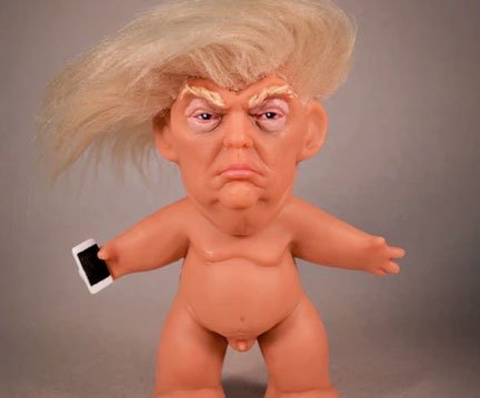 Muñeco Troll de Donald Trump