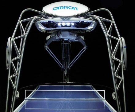 El robot de ping pong Omron Forpheus