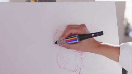 Scribble, el bolígrafo inteligente que copia colores