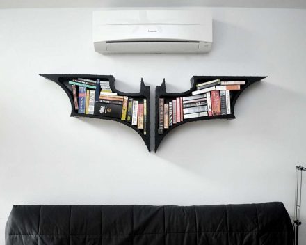 Estantería del murciélago de Batman
