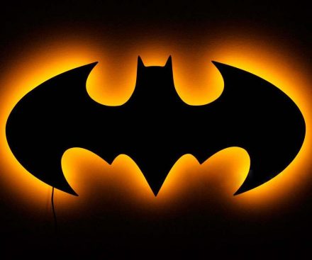 Lámpara de la señal de Batman