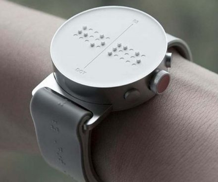 Smartwatch de código Braille