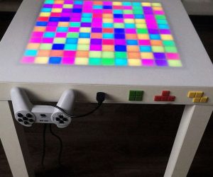 Mesa de café del juego de Tetris