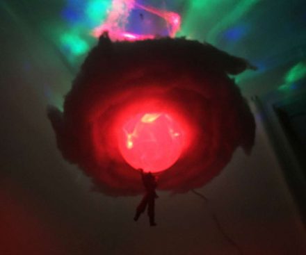 Lámpara de nube Bomba Espiritual de Bola de Dragón Z