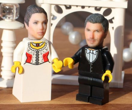 Muñecos personalizados de LEGO en 3D