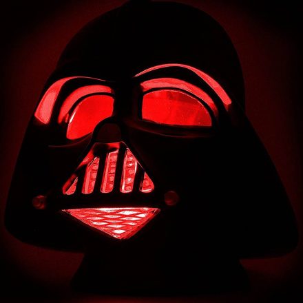 Lámpara Star Wars luz ambiental de Lord Vader 1